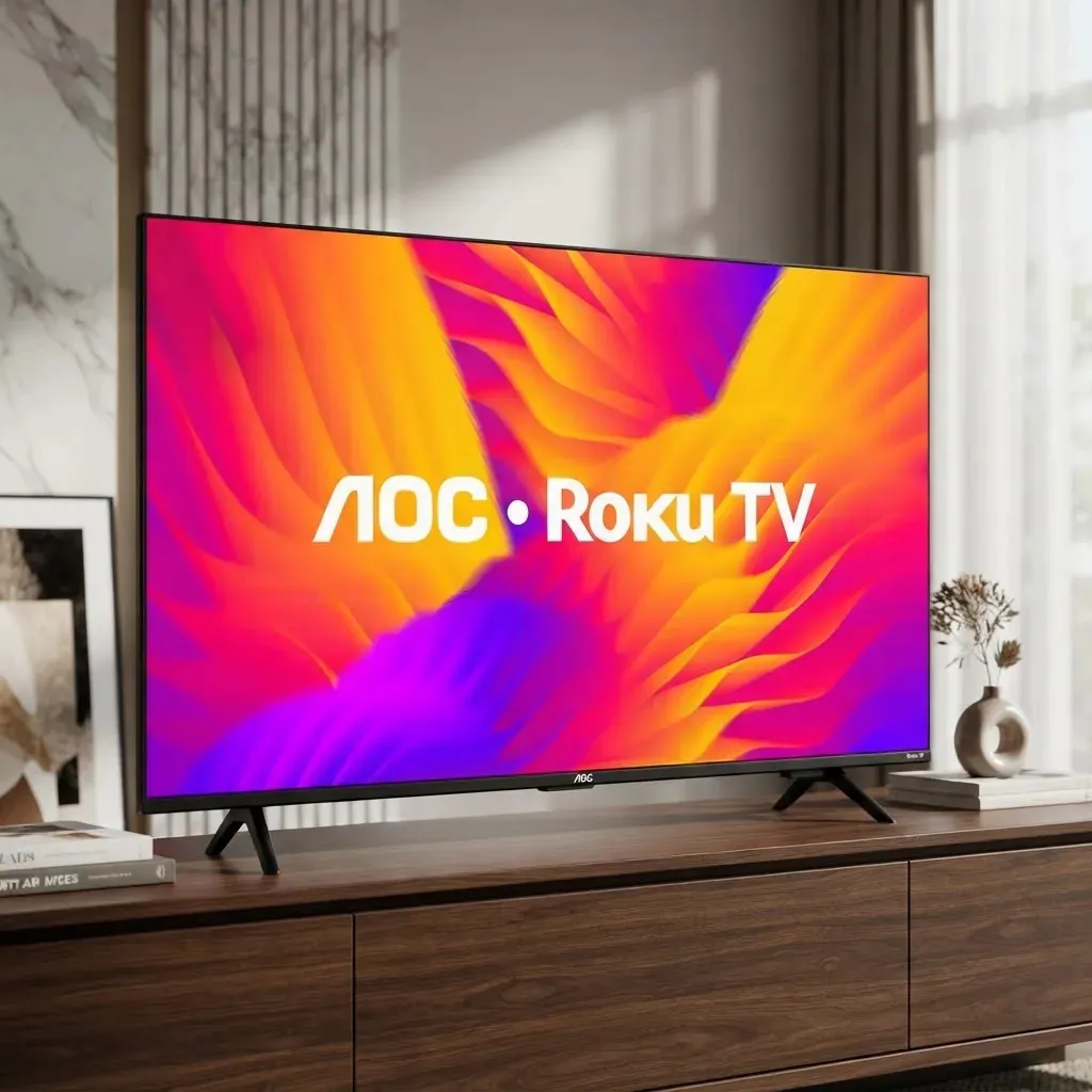 Smart Tv Aoc Dled 32 Wi-fi Roku Tv Quad Core 32s5155/78g