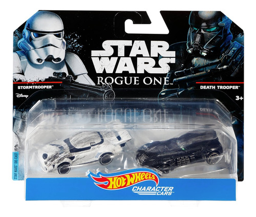 Hot Wheels Star Wars Two Pack Rogue One Death Trooper Storm