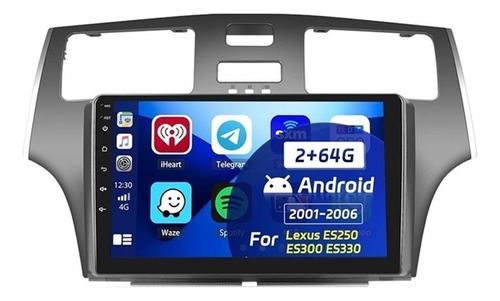 Car Stereo 2001-2006 Lexus Es250 Es300 Es330 Android Carplay