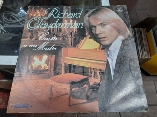 Lp Richard Clayderman Carta A Mi Madre En Acetato,long Play