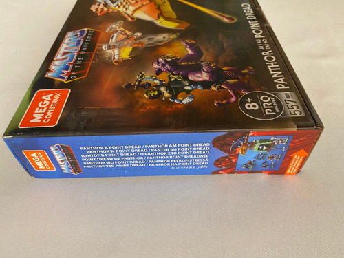 Panthor En Point Dread Motu Mega Construx Zodac 557pz (Usado)