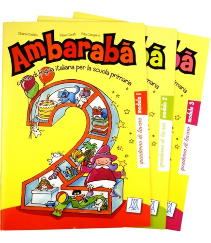 Ambaraba 2 (quaderni Di Lavoro 1 + 2 + 3) Alma Edizioni