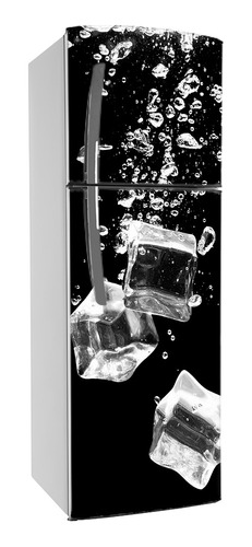Vinil Decorativo Para Refrigerador Mediano 65 X 165 Cm
