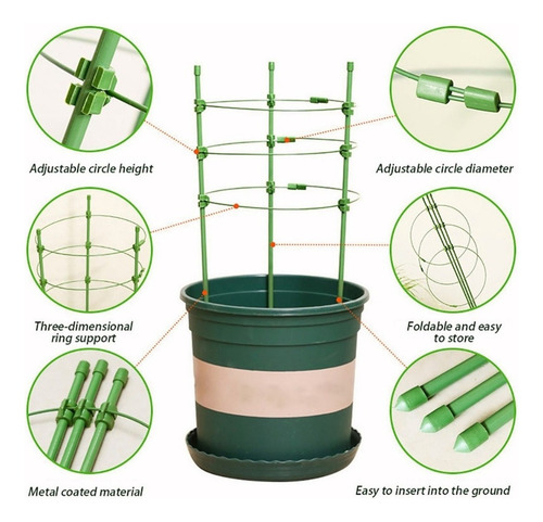 Para . Kit De Plantas Trepadoras De Jaula De Tomate Con