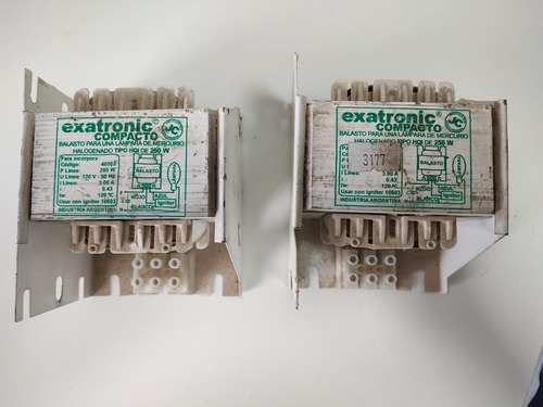 Balasto Interior Exatronic Lampara Mercurio Halogenado 250w