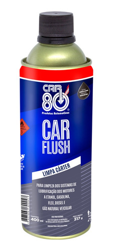 Limpa Cárter E Motor Descarbonizante Car Flush Car80 400ml