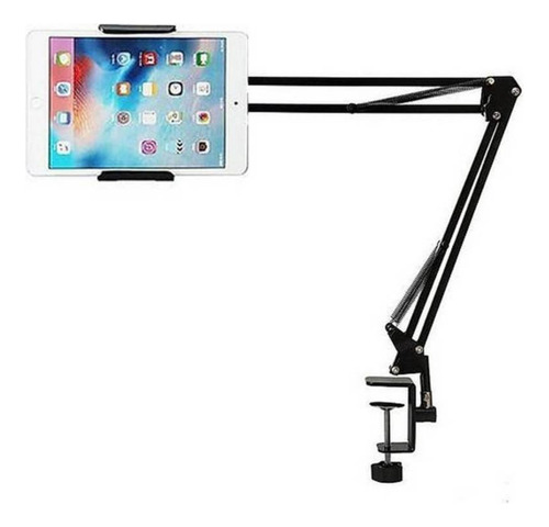 Brazo Metálico Plegable Con Soporte Para Tablet Celular 10