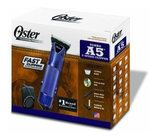 Oster Professional A5 Turbo - Kit De Cortadora Equina De 2 V