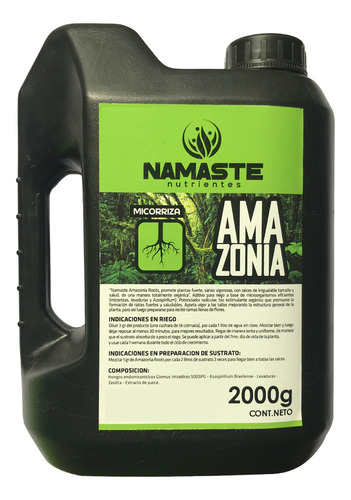 Namaste Nutrients Fertilizantes Raices Amazonia Roots 2kgs