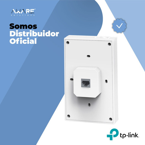 Tp-link Access Point Eap655 Wall Wifi 6 Ax3000 Placa De Red