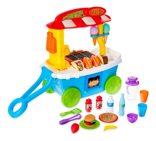 Juguete Carrito De Cocina Hot Dogs