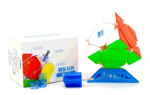 Cubo Moyu Skewb Rs Magnético Color De La Estructura Stickerless