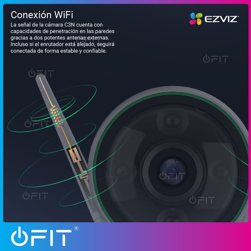 Imagen 7 de 10 de Cámara Seguridad Wifi Ezviz 2mp C3n Micrófono + Microsd 32gb
