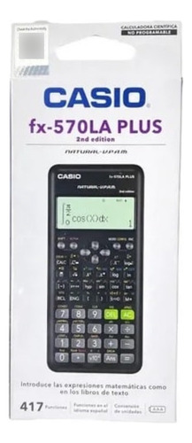 Calculadora Cientifica Casio Fx-570la Plus