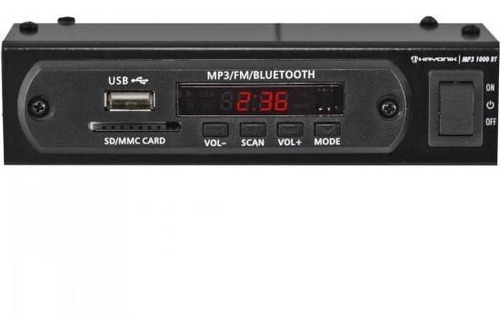 Modulo Pre Amplificador Hayonik 1000bt Fm Bluetooth Usb Mp3