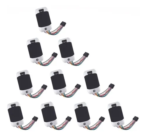 Imagen 1 de 4 de Set 10 Gps Tracker Localizador Satelital Auto Tk303f Mayoreo