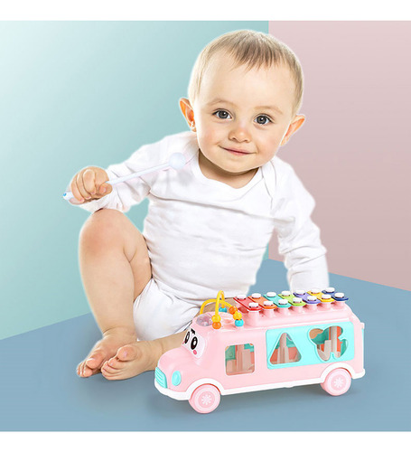 Music Bus Toys Juguete Para Bebés, Juguetes Musicales Ocupad