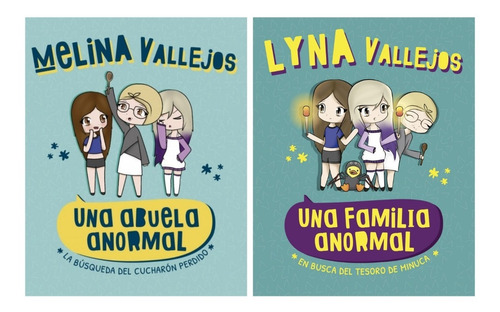 Abuela Anormal + Familia Anormal 1 - Lyna Vallejos 2 Libros