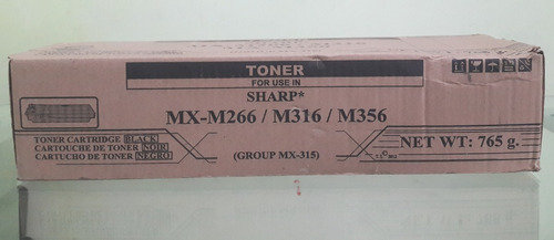 Tóner Sharp Mx M266 / M316 / Mx M356