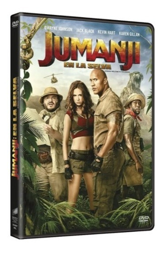 Jumanji En La Selva The Rock Pelicula En Formato Dvd (nuevo)