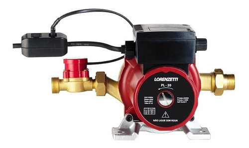 Pressurizador Lorenzetti Pl20 Com Fluxostato 20 Mca - 220v