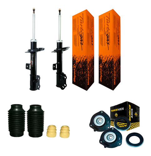 Par Amortecedor Dianteiro Cofap + Kit Axios Hyundai Ix35 