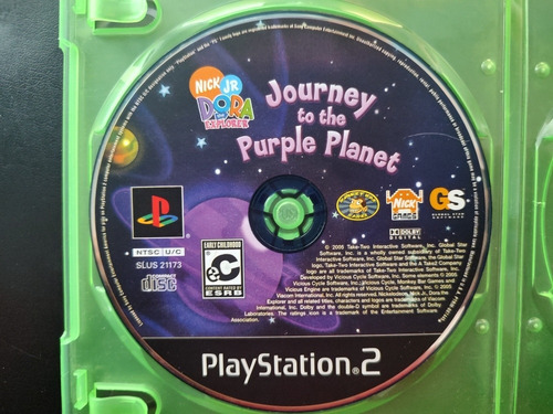 Dora The Explorer Journey To Purple Planet Ps2 Original Disc (Usado)