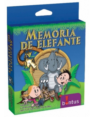 Memoria De Elefante - Juego De Cartas Bontus Ploppy 175482