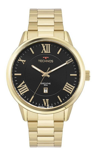 Relógio Masculino Technos Executive Dourado - 2115mty/1p