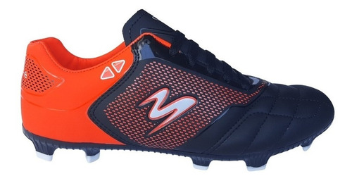 Tenis Futbol Soccer Pasto Modelo 448 Negro/ Rojo/ Blanco