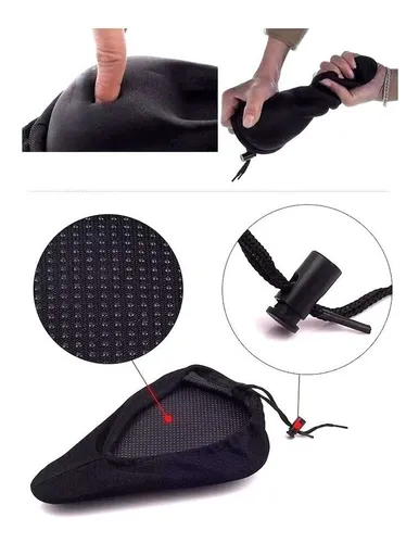Funda Cubre Asiento De Gel Para Bicicleta Acolchada Van 670