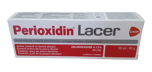 2 Pastas Dental Lacer Perioxidin 50 Ml Cirugía E Inflamación