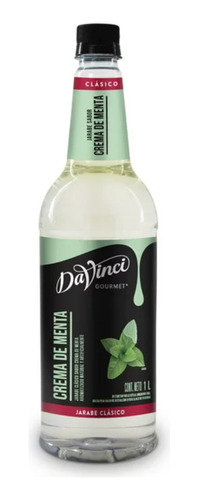 Jarabe Davinci Gourmet Para Bebidas Sabor Crema De Menta