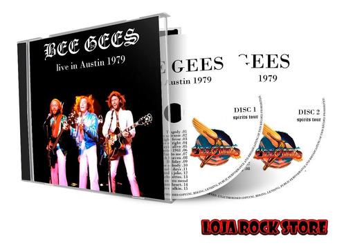 Cd Duplo - Bee Gees Live In Austin 1979