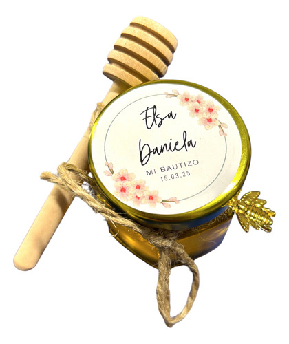 Recuerditos Personalizados (10 Tarritos De Miel O Mermelada)