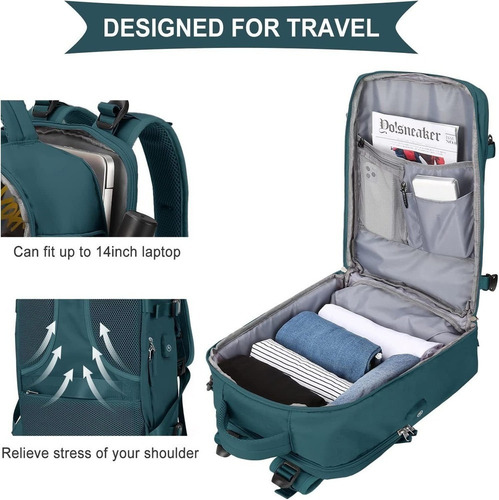 Mochila Multifuncional Antirrobo Mochila De Viaje Grande
