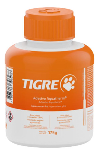 Cola Adesivo Cpvc Aquatherm Pincel Água Quente De 175g Tigre