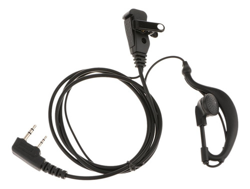 3 Auricular Con Micrófono 2 Pin Ptt Adecuado Radio De 2