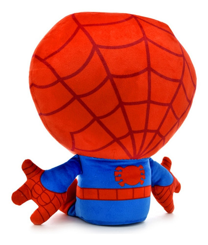 Imagen 1 de 2 de Peluche Spiderman Sentado 20 Cm - Marvel Phi Phi Toys