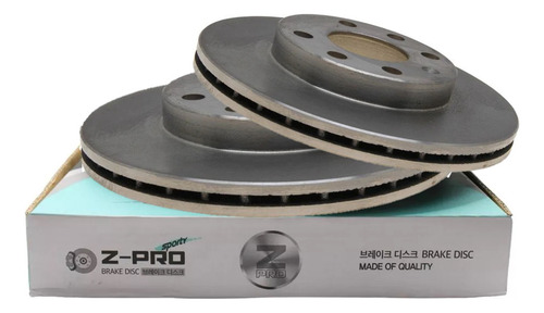 Rotores Frenos Delanteros Chevy C3 2011 2 Pz