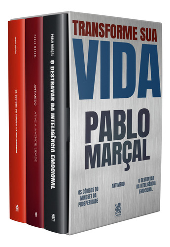 Coleção Transforme Sua Vida - Pablo Marçal - Box Com 3 Livros, De Pablo Marçal. Editora Camelot Editora, Capa Mole Em Português