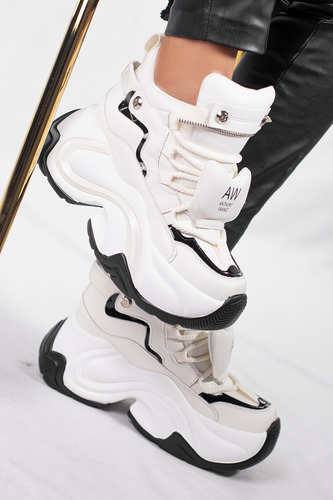 Tenis Anthony Wang Jupiter-04 | Blanco Mujer Estándar