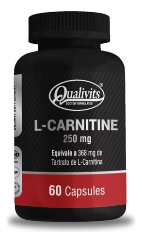 L Carnitine 250 Mg Qualivits X 60 Tabs Sabor Sin sabor