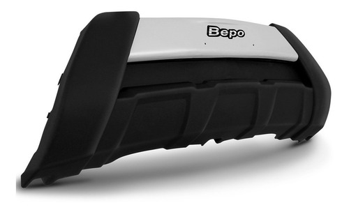 Defensa Plastica Gris Bepo Para Chevrolet S10 2012 / 2015