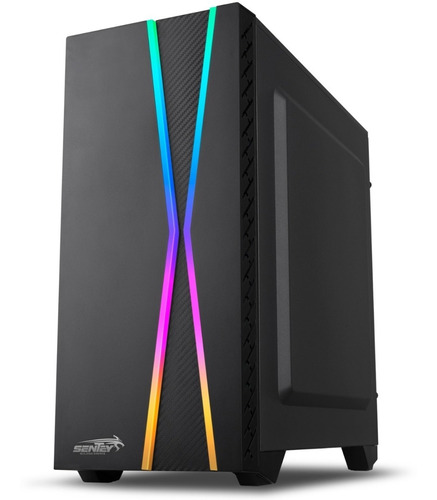 Gabinete Pc Gamer Sentey X10 Rgb Acrilic Usb 3.0 M-atx *