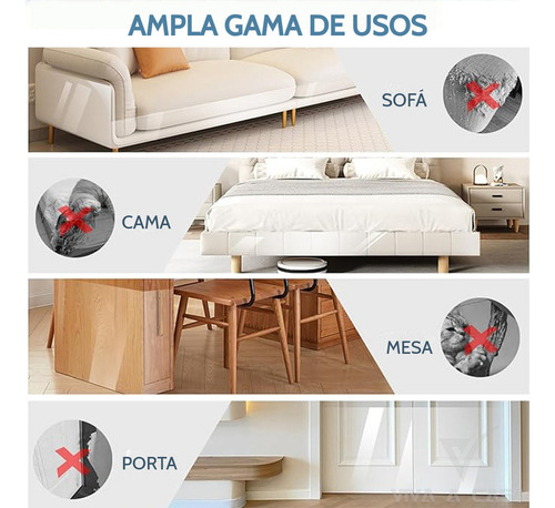 Protetor De Sofá Adesivo Gatos Anti Arranhão Transparente 10 Peças Protetora Película Para Mobilia Anti Arranhão Resistente Gato Com Prego De Fixação