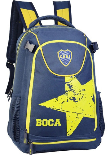 Mochila Boca Juniors Portapelota Licencia Oficial Original