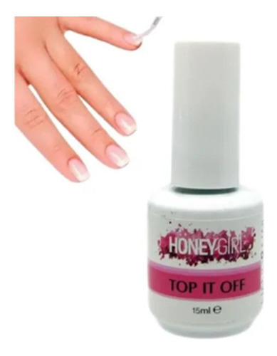 Selante Top Coat Honey Girl Acabamento Perfeitos Para Fibra