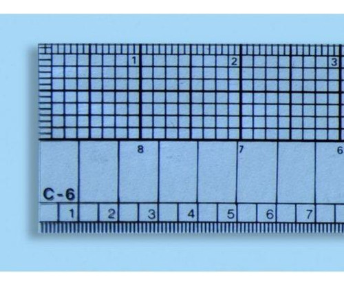 Régua De Corte E Costura Trident C-6 - .46m - .04m - .04m