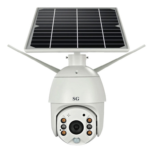 Camara Ip Domo Solar Wifi Full Hd Seguridad Vigila Exterior